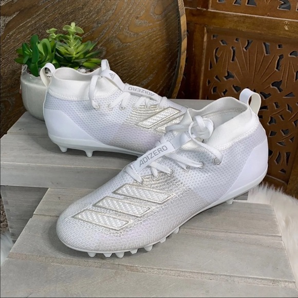 adidas Other - ADIZERO 8.0 Football Cleats Cloud White